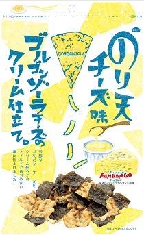 【まるか食品】のり天 チーズ味 〜ゴルゴンゾーラチーズのクリーム仕立て〜 60g