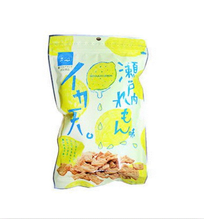 まるか食品　瀬戸内れもん味　イカ天　65g