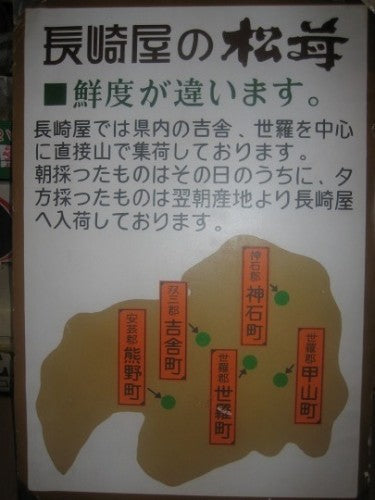 2022年度　送料無料 広島産松茸・ひらき詰合　250g　100g 9000円計算(税抜き)