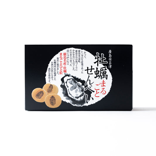牡蠣まるごとせんべい箱　12枚入