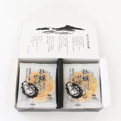 牡蠣まるごとせんべい箱　12枚入