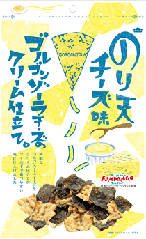 【まるか食品】のり天　チーズ味　〜ゴルゴンゾーラチーズのクリーム仕立て〜　60g